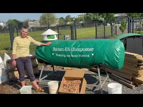 Day to day workings of a Ridan food waste composter