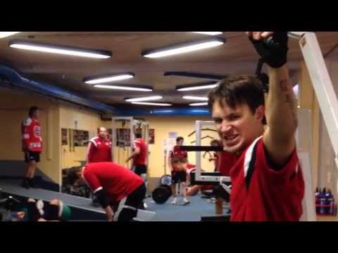 "Автомобилист" в Швейцарии: кадры с тренировки + funny moments 