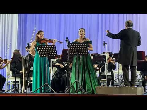 Bach - Oboe and Violin Concerto BWV 1060R, Doris Iorga (oboe) Natalia Pancec (violin)