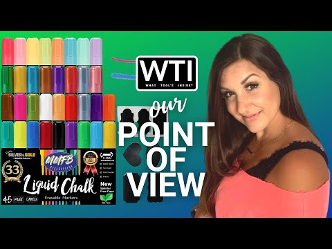 MMFB Arts & Crafts Chalk Markers - WTI product video review