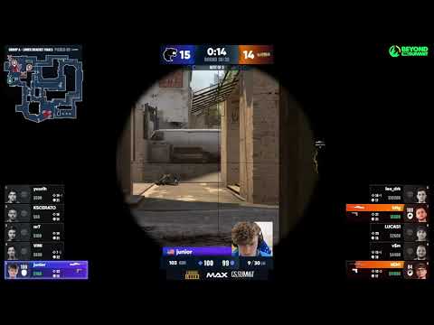 🔥 ROUND EMOCIONANTE O plano vs Furia  15x15 🔥