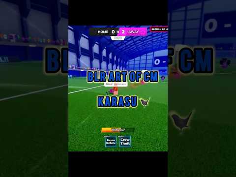 Cm Tech BLR “Karasu”🐦‍⬛ #bluelock #roblox #bluelockrivals #karasu #soccer