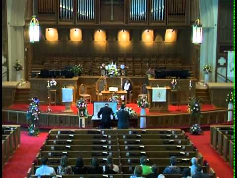 Susan's Funeral - Pastor Enters and Casket Closed