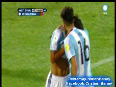 Argentina 1 Uruguay 0 (Relato Mariano Closs)  Eliminatorias a Rusia 2018