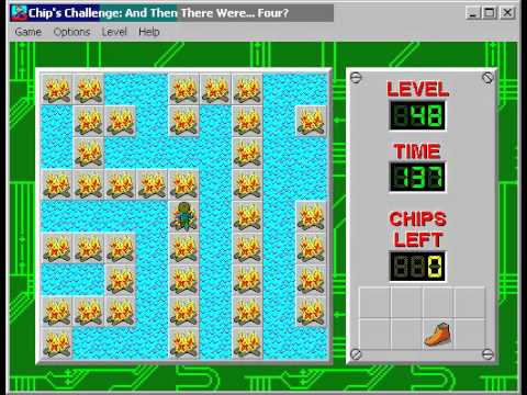 CCLP2 level 48 solution - 125 seconds