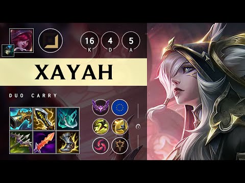 Xayah ADC vs Sivir: Godlike - EUW Master Patch 25.S1.1