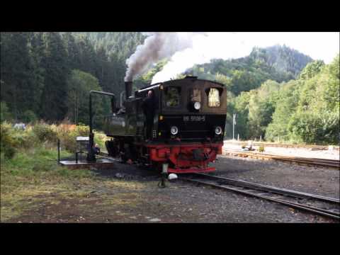 Dampf auf die Selketalbahn  -  Harzer Smalspurbahnen  - Dampfzüge im Harz