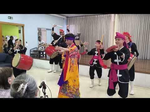 Apresentação de #taiko ( #tambores 🇯🇵 japoneses) 