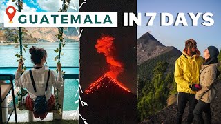 The PERFECT Guatemala 7 Day Itinerary | Antigua + Lake Atitlan | Travel Guide