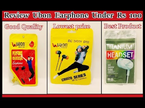 New ubon lowest price earphone/big daddy/cruzo/clube/roar/un...