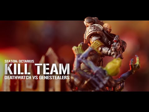 Kill Team in 30! DeathWatch vs Genestealers Warhammer 40k Battle Report