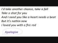 OneRepublic - Its Too Late To Apologize 