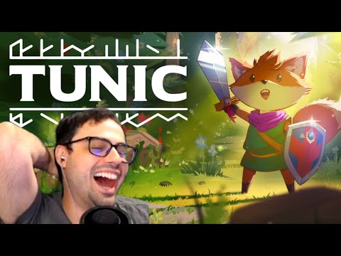 CUTE, BRILLIANT PUZZLE GAME (That's Also a Soulslike?!) // Tunic Unspoiled First Playthrough