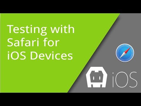 Mobile Web and Hybrid App Testing with Safari and iOS Devices