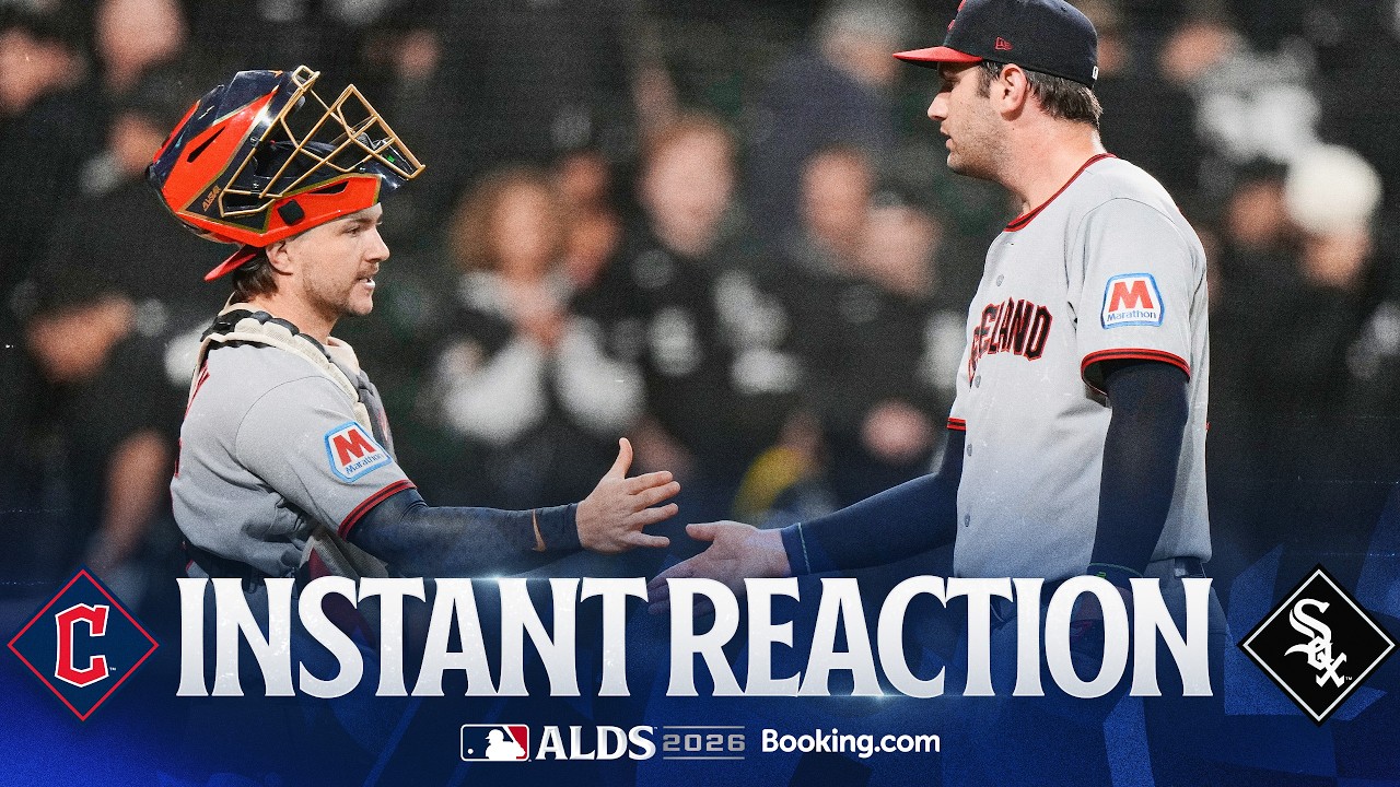 INSTANT REACTION: Guardians come back from down 0-2 to even ALDS vs. White Sox! Who will win?!