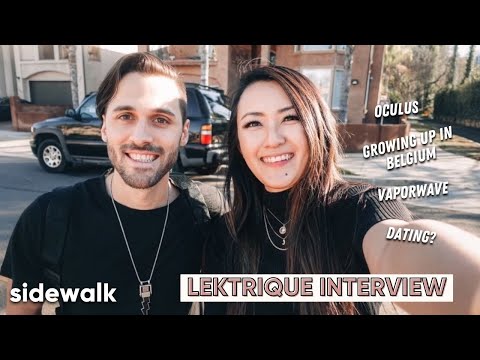LEKTRIQUE Interview - Growing up in Belgium, Skateboarding, Vaporwave, Dating, Oculus, Masterclass