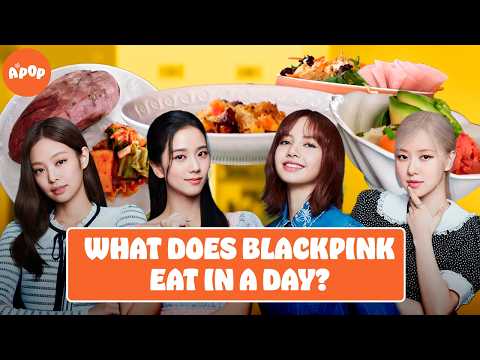 BLACKPINK members revealing their daily diet and favorite foods as K-pop idols