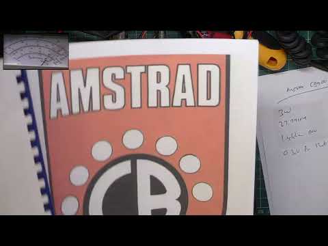 Amstrad CB900 CB27/81 UK FM CB radio - service & alignment