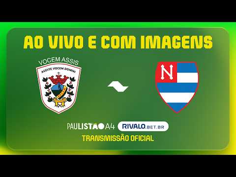 JOGO COMPLETO: VOCEM X NACIONAL | RODADA 4 | PAULISTÃO A4 RIVALO 2026
