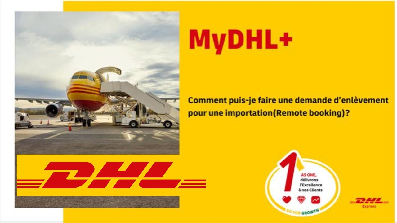 Faire une demande d'enlèvement pour une importation sur MyDHL+