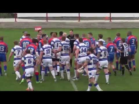 Sharlston Rovers 34 Queens 12 - Pennine Presidents Cup Final 2014 (05/05/2014)