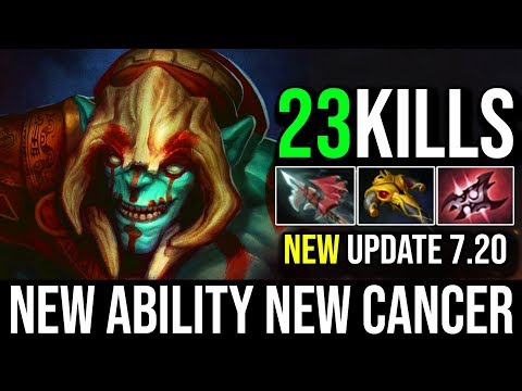 New Ability Rework New Cancer - Huskar New Update Makes Him Really Strong 23KIlls By Saitama Dota 2