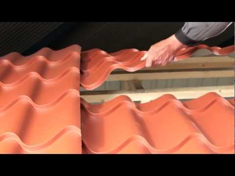 DS Stålprofil - endeoverlæg - DS Unik Tagstensprofil