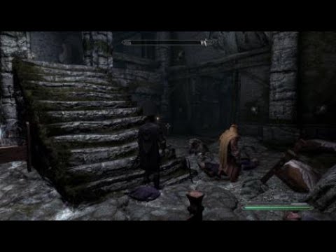 Skyrim - Erandur vs Orcish Invader