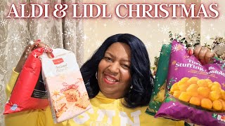 ALDI & LIDL FESTIVE FOOD HAUL | CHRISTMAS PARTY FOOD & TREATS