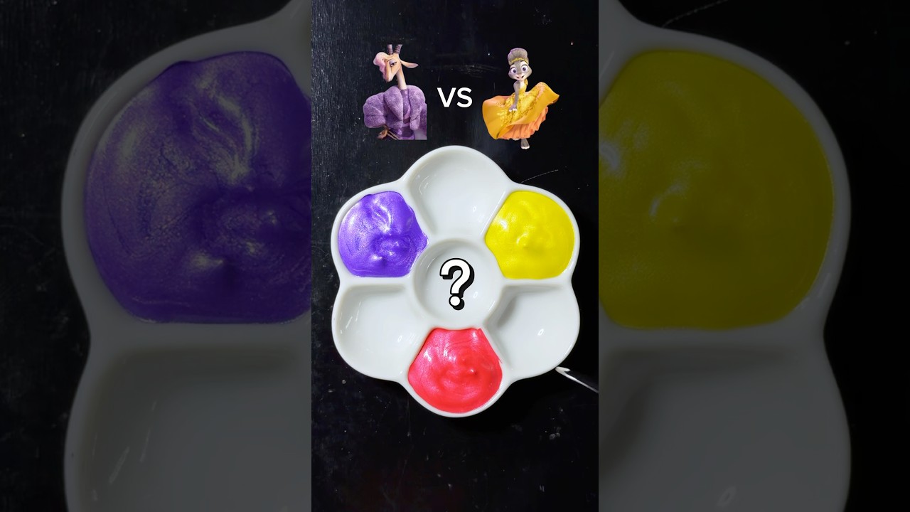 Zootopia 2 color mixing （Part 17) #zootopia2 #colormixing