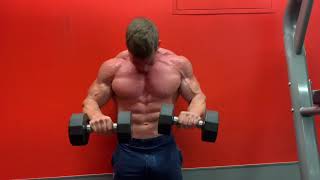 Dumbbell Wrist Rotation exercise video thumbnail