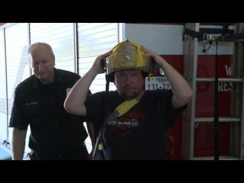 Family from Germany Visits Fire Department