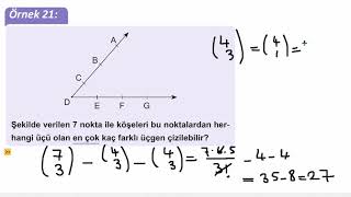 Eğitim Vadisi 10.Sınıf Matematik 3.Föy Sayma ve Olasılık 3 Konu Anlatım Videoları