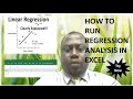 HOW TO RUN MULTIPLE REGRESSION ANALYSIS IN MICROSOFT EXCEL WORKSHEET-STEP BY STEP- DATA ANALYTICS