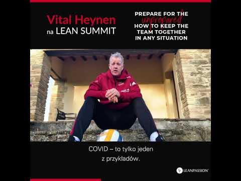 Vital Heynen na LEAN SUMMIT by Leanpassion