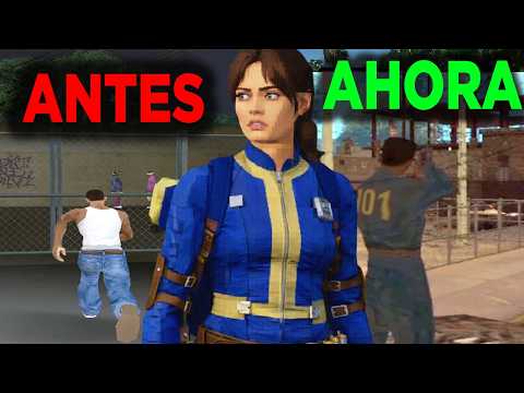 I turned GTA San Andreas into Fallout 4 WITH MODS