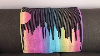 How Did I Quilt That: Urban Sunset