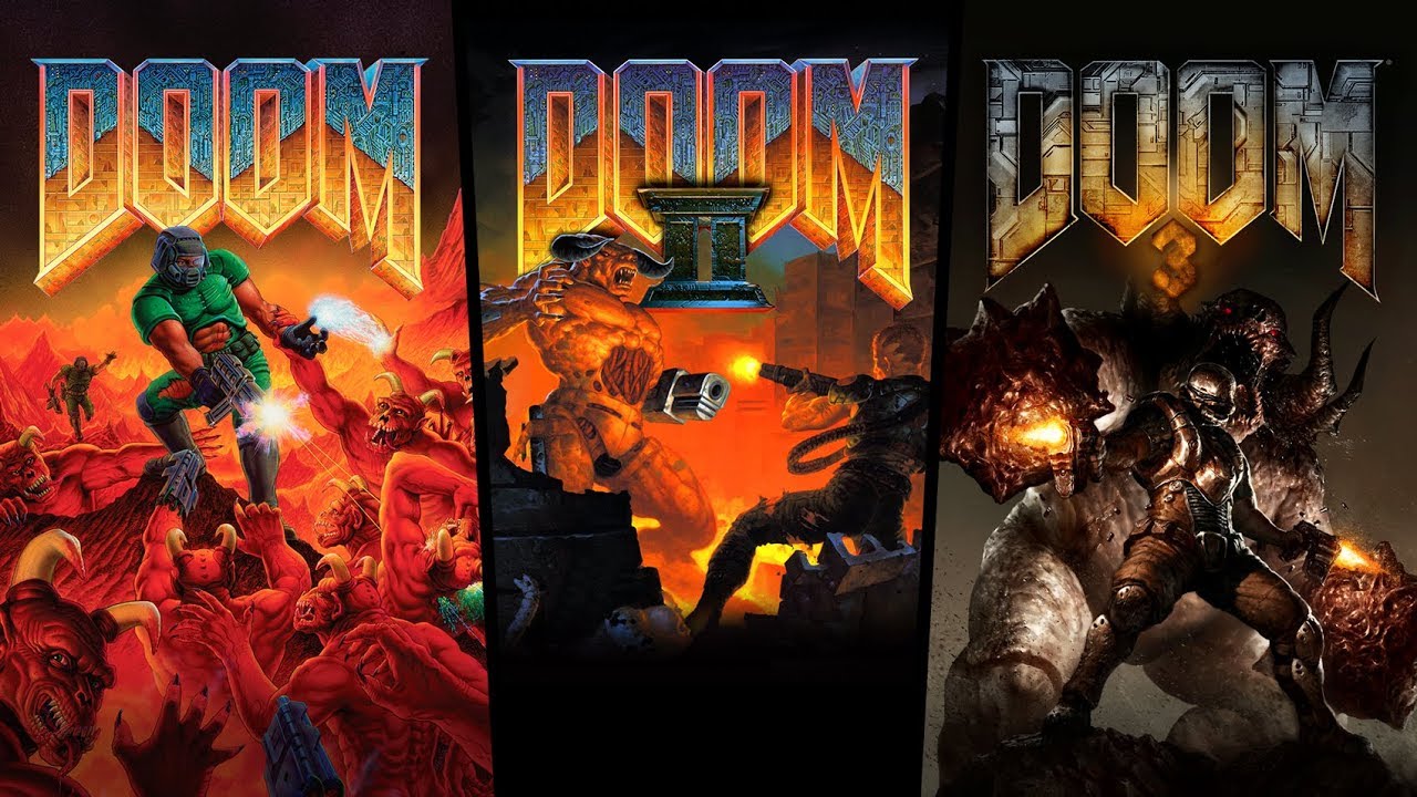 DOOM, DOOM II, and DOOM 3 Re-Release Trailer - YouTube