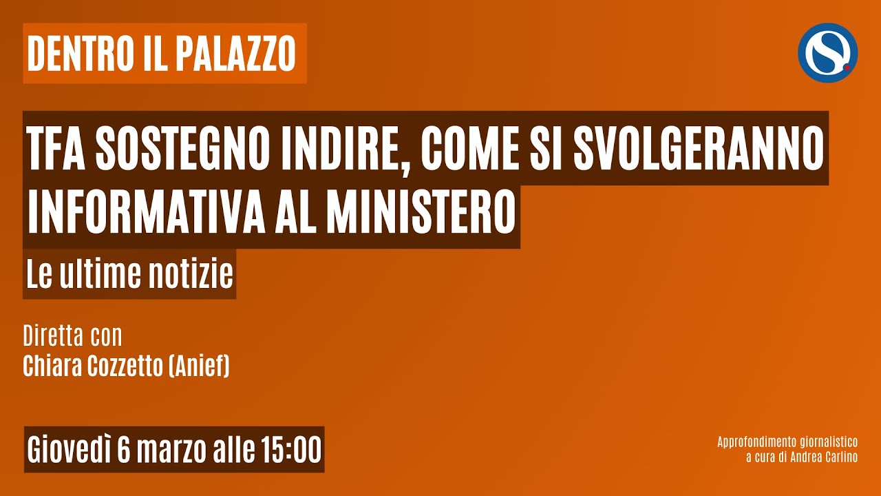 Corsi sostegno Indire, come si svolgeranno: informativa al Ministero. Le ultime notizie