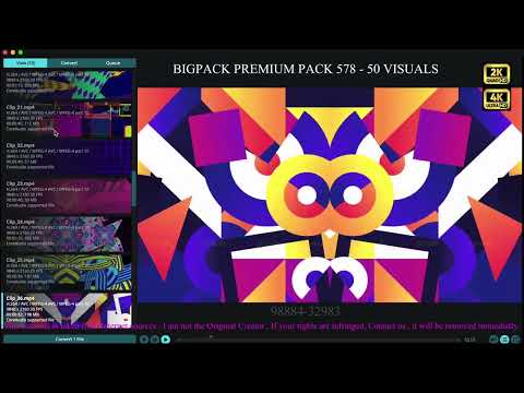 BigPack Premium Pack 578  -  50 Visuals