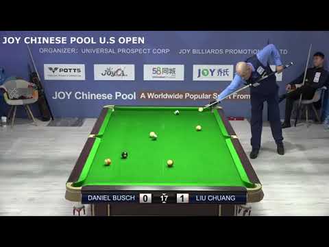 Daniel Busch VS Liu Chuang  2018 Joy Chinese Pool U S Open