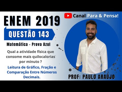 ENEM 2019 - Questão 143 - Matemática - Prova Azul - Fração e Comparação Entre Números Decimais