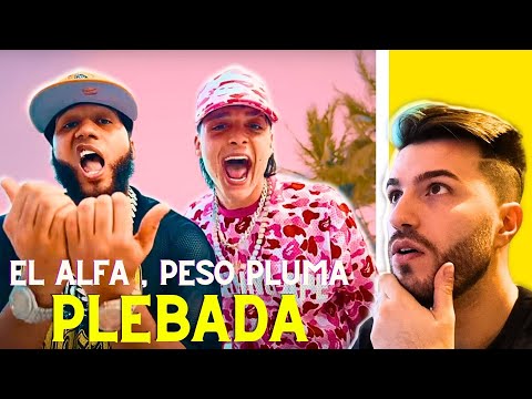 REACCIÓN a PLEBADA - EL AFA ft PESO PLUMA #pesopluma #dembow #reaccion