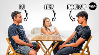 Meu NAMORADO e meu PAI jogaram VERDADE OU DESAFIO