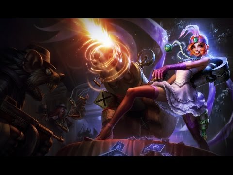 Doublelift - Jinx & Thresh vs Tristana & Leblanc - Bot (Challenger)