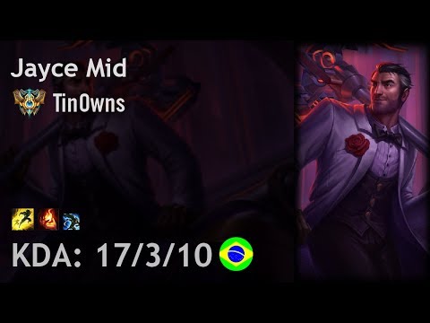 Jayce Mid vs Taliyah - TinOwns - BR Challenger Patch 7.19