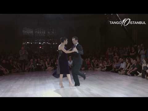  Vanesa Villalba  and  Facundo Piñero  are  dancing  to  the  tango  "  La Mariposa  "  by  Forever Tango  at  TanGO TO Istanbul  in  2018