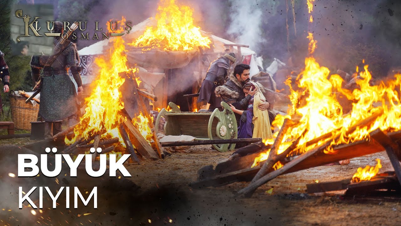 Moğollar, Türk obasında kıyım yapıyor  - Kuruluş Osman