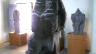 preview picture of video 'Shanmukha Statue in ASI museum inside Vellore Fort'
