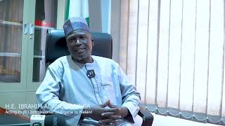 H. E.  Ibrahim Adamu Miringa